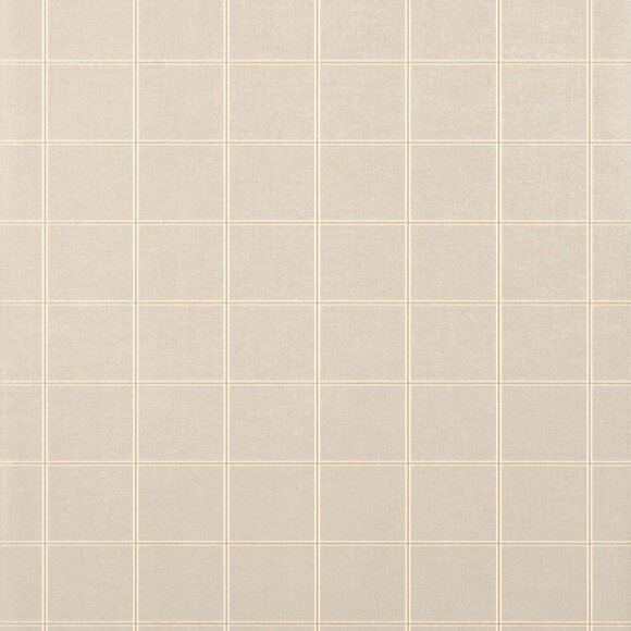 Thibaut Wallpaper Henley Plaid Beige T1024 Tan Vert Double Rolls Print 27" x 27' - Picture 1 of 6